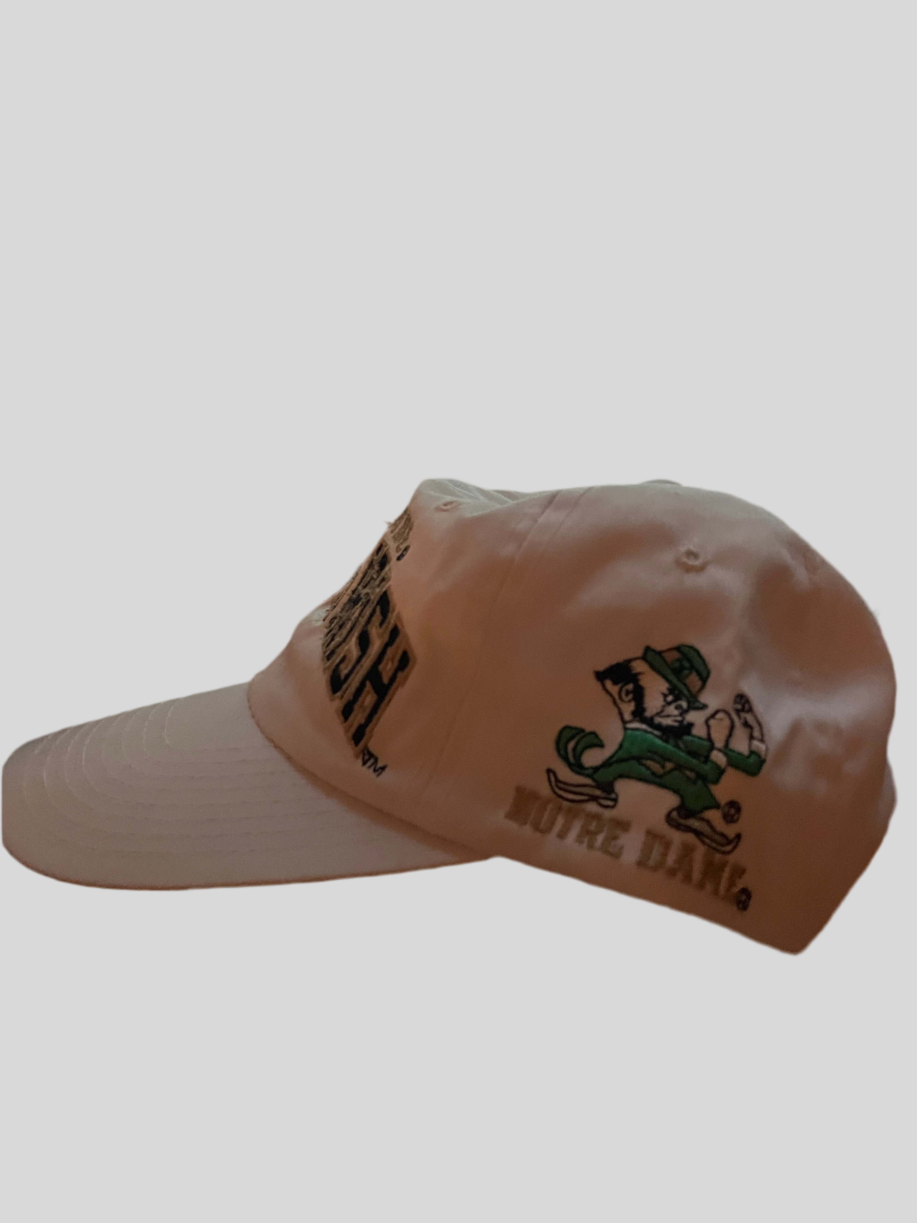 White Notre Dame Hat