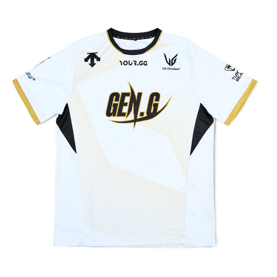 2024 New E-sports Game GEN.G Jersey Fans Mesh Breathable Round Neck T-shirt Men Children Casual Short Sleeve Outdoor Sportwear